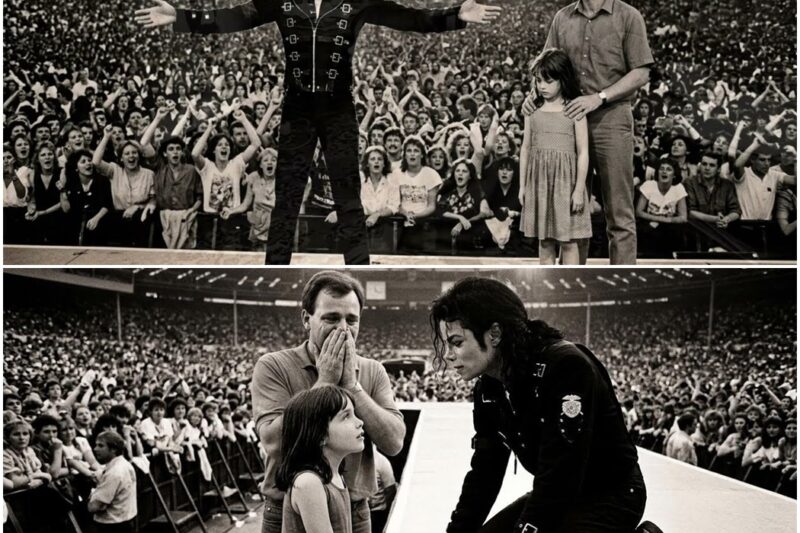 The Girl in the FRONT ROW Wasn’t Singing. Michael Jackson Noticed. D