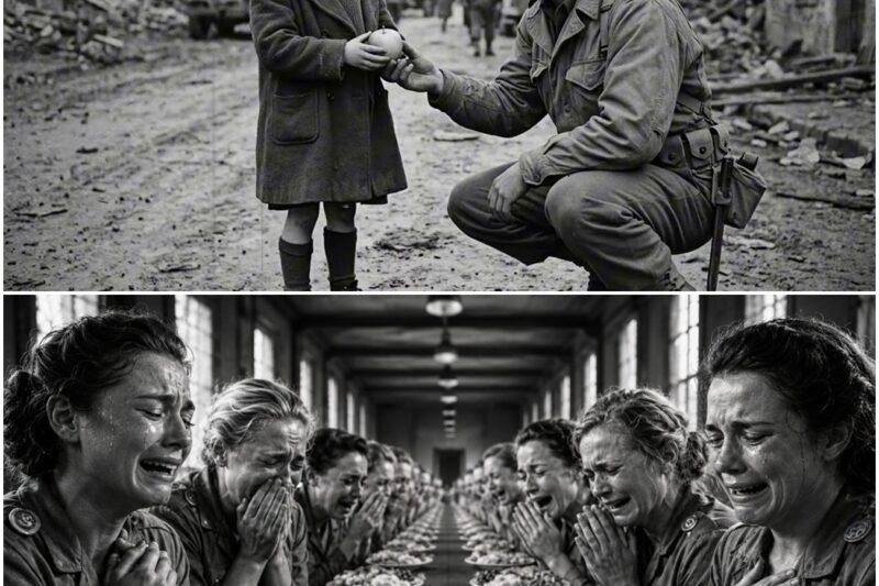 American Thanksgiving Meal Stuns German POW Women — “Is This Really Food?” D