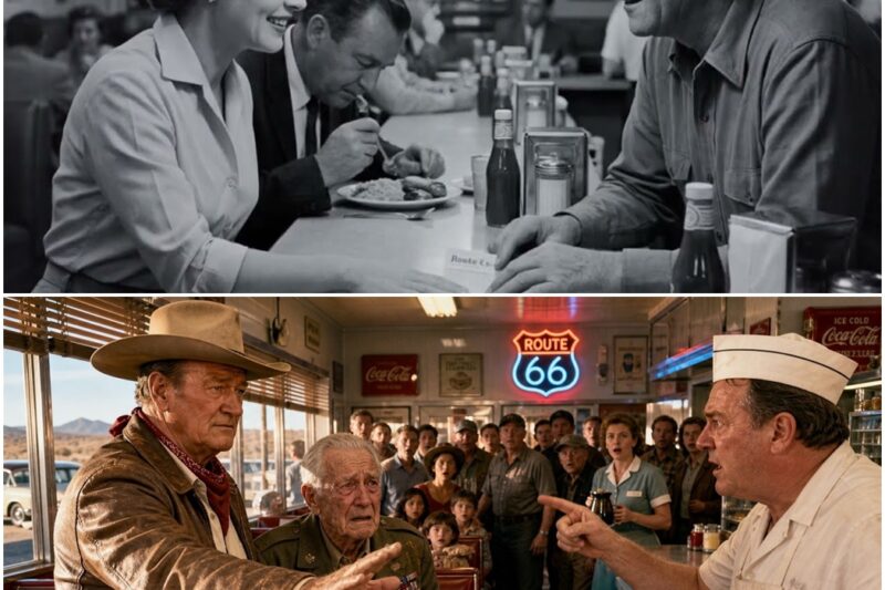 A Diner Owner Called a Limping Veteran a Tramp on Route 66, 1959 —Then John Wayne Stood Up D