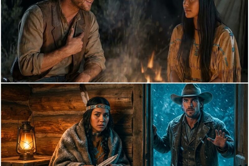 He Found a Freezing Apache Woman Hiding in His Cabin — What Happened Next Changed Everything