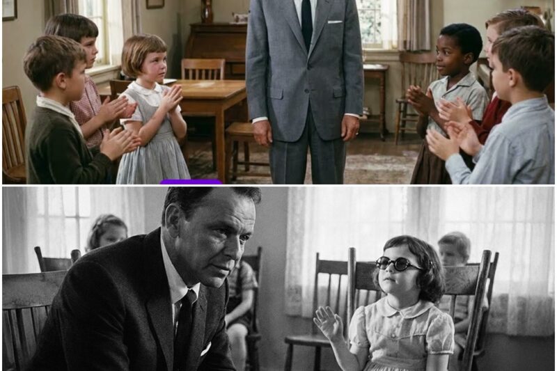 Little Blind Girl Asked Sinatra “What Colour Is the Wind?” — His Silence Said EVERYTHING D