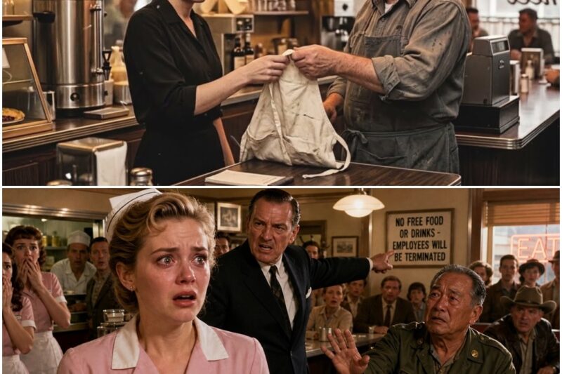 A Waitress Was Fired for Giving a Veteran Free Coffee in 1958 — Seconds Later, John Wayne Stood Up D