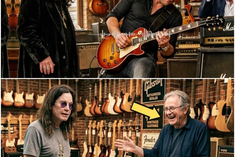 GUITARIST STOP OZZY OSBOURNE FROM TOUCHING $10K GUITAR! SAID IT WAS “TOO ADVANCED” FOR HIM ! D