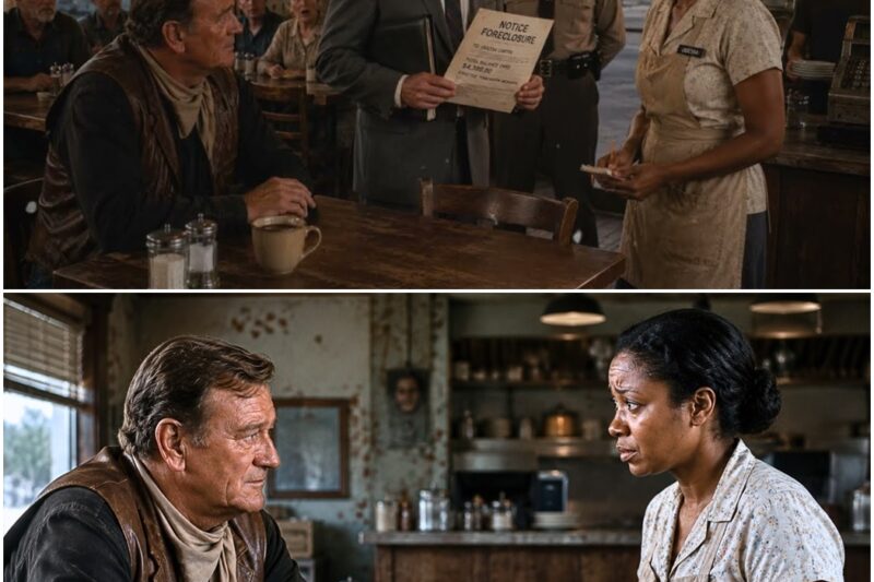 John Wayne Walked Into a Small Diner — What He Did for the Owner Changed Everything! D