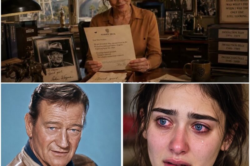 Young Girl Is Fired for Helping John Wayne — The Next Morning, Her Life Changed Forever! D