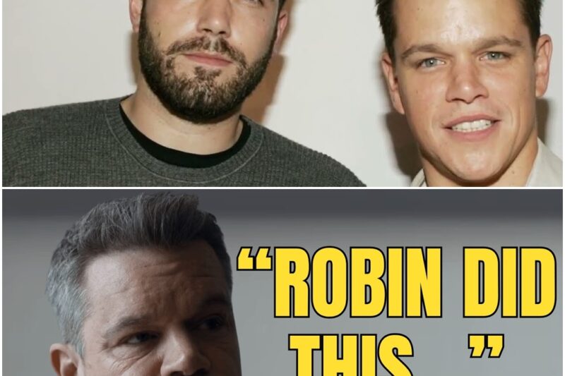 After Decades, Matt Damon Reveals the Truths about Robin Williams. D