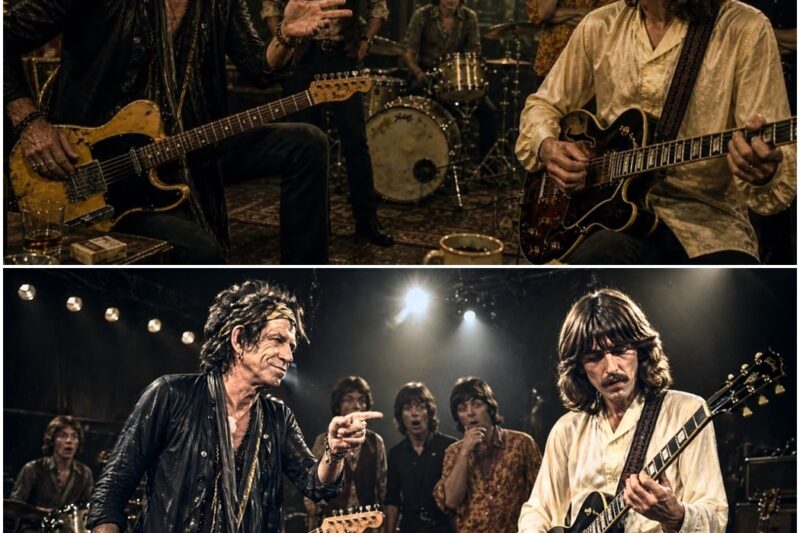 Keith Richards DARED George Harrison to Play It Live — Seconds Later, Nobody Could Speak! D