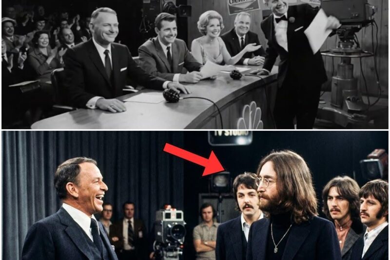 Frank Sinatra LAUGHED at The Beatles on Live TV — John Lennon’s Response SILENCED the Entire Studio D