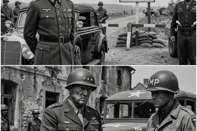 He Expected a Salute… Patton Made Him Carry His Own Bags D