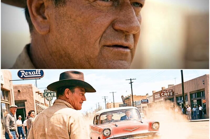 John Wayne Stepped In Front of a Moving Car in Tucson 1958 — The Old Man Inside Never Knew Why D