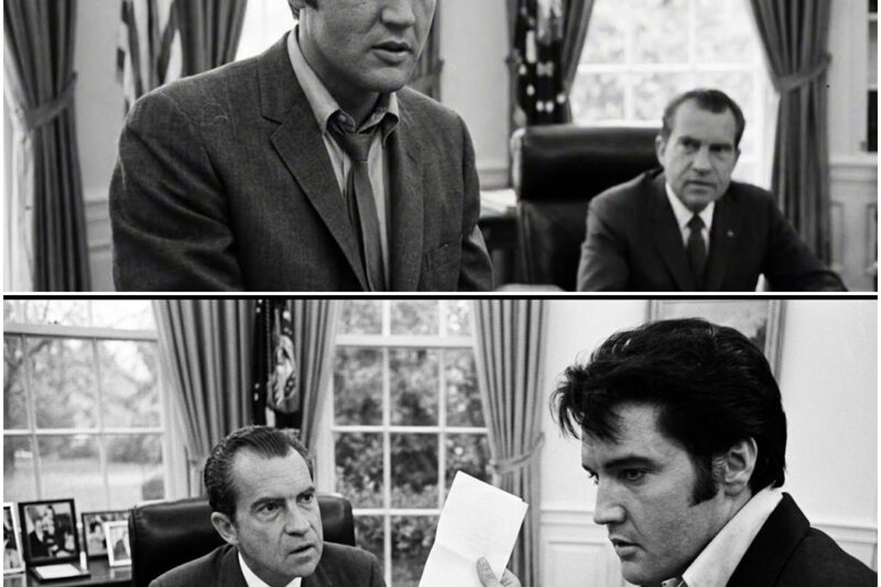 Elvis Walked Into the White House Uninvited — And Said Something No One Expected D
