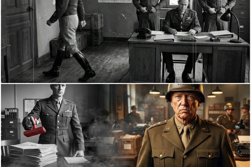 Their Promotions Sat on One Desk for Six Months — Patton Found Out F