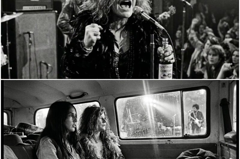 Almost Nobody Knows That Joan Baez and Janis Joplin Watched Jimi Hendrix Together at Woodstock D