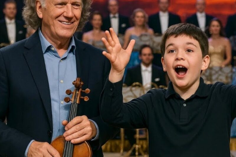 THIS AUTISTIC BOY CONDUCTS ANDRÉ RIEU’S ORCHESTRA… AND THE OUTCOME IS STUNNING! JJ