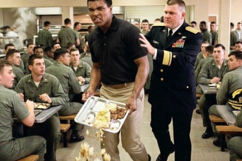 The Sailor Pushed Muhammad Ali in the Mess Hall — Nobody Knew Who He Was — 6 Seconds Later JJ