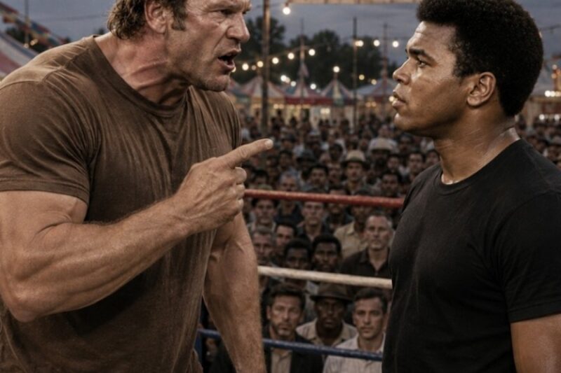 320lb Giant Challenged Muhammad Ali $50,000 To Last 60 Seconds —Muhammad Ali Finished It In… JJ