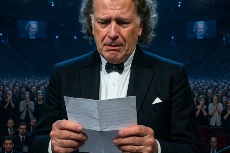 A BOY THREW A LETTER ONTO THE STAGE… WHAT ANDRÉ RIEU DID WITH IT MADE EVERYONE CRY JJ