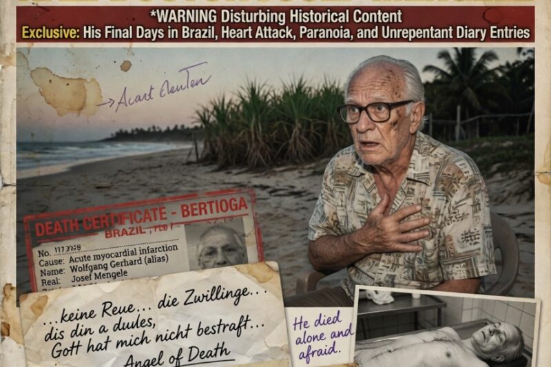 The Drowning Shadow: The Final Solitude of Josef Mengele and the Unmasking of a Forgotten Debt