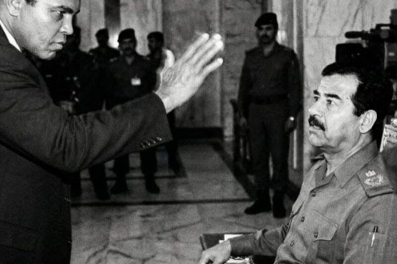 Muhammad Ali SILENCED Saddam Hussein In Front Of His Own Guards! JJ