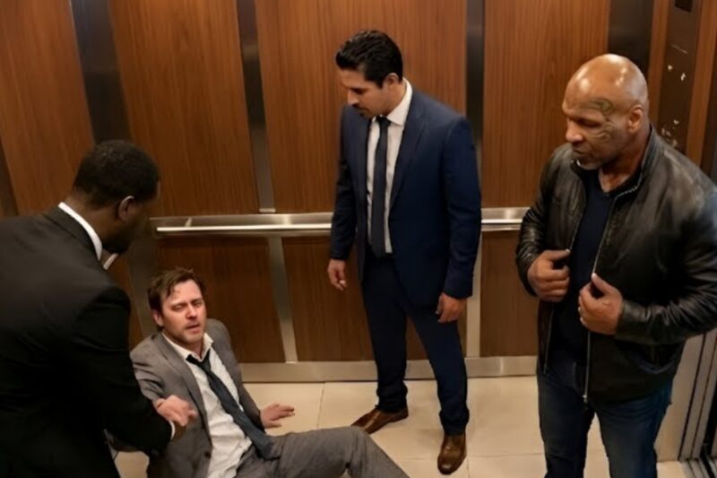 3 Men Confronted Mike Tyson in Elevator — When Doors Opened Nobody Was Talking… JJ