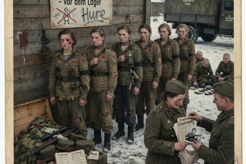 The Silent Ledger: The Unspeakable Fate of Captured Soviet Female Snipers Before the Abyss