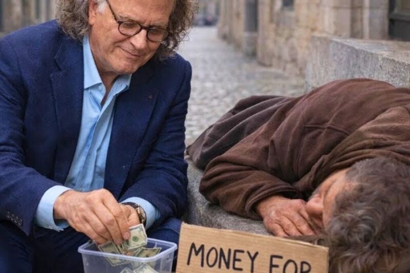 ANDRE RIEU SEES HIS SICK CHILDHOOD FRIEND ON THE STREET AND TAKES ACTION THAT STUNS THE WORLD JJ