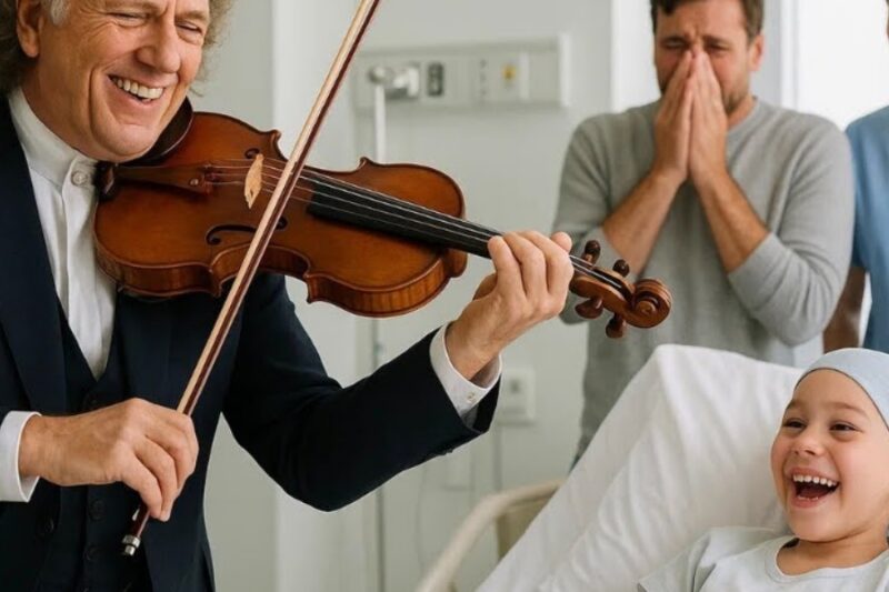 ANDRÉ RIEU SECRETLY VISITS A SICK CHILD… WHAT HAPPENS NEXT MOVES THE ENTIRE HOSPITAL JJ