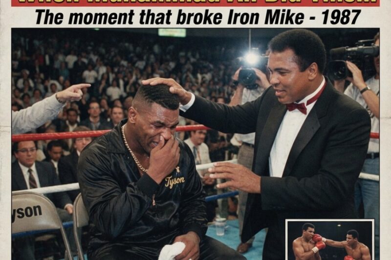 The Silent Lesson: When Mike Tyson Witnessed the Unbreakable Will of Muhammad Ali