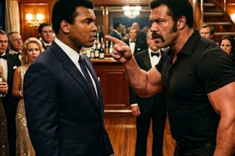 “Ali Wouldn’t Last One Minute” — Told Billionaire’s 300lb Bodyguard — Challenged Muhammad Ali… JJ