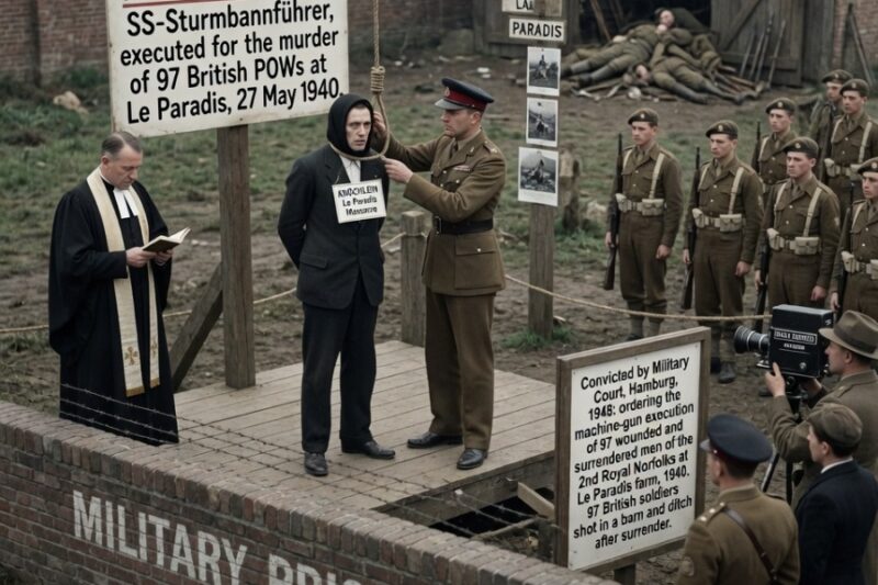 The Shadow of the Gallows: The Hunt for Justice After the Le Paradis Massacre and Fritz Knöchlein