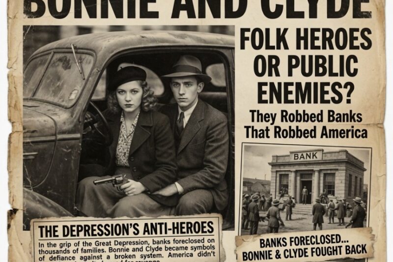 The Outlaw Mirror: Why the Great Depression Found Its Soul in Bonnie and Clyde