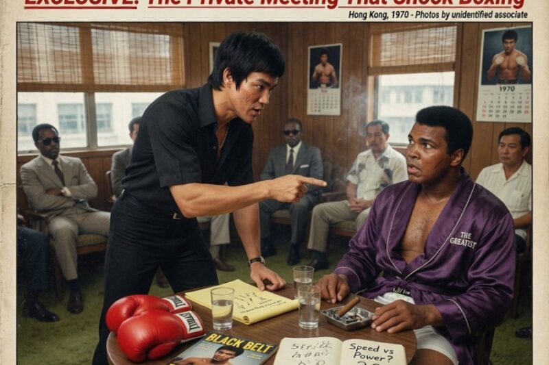 The Dragon and the Greatest: A Silence that Echoed Through the Ages of Martial Legend
