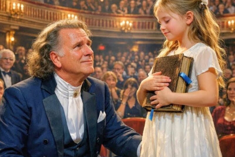 A 9-YEAR-OLD GIRL BROUGHT A BIBLE TO THE CONCERT — ANDRÉ RIEU’S REACTION SILENCED THE ROOM JJ