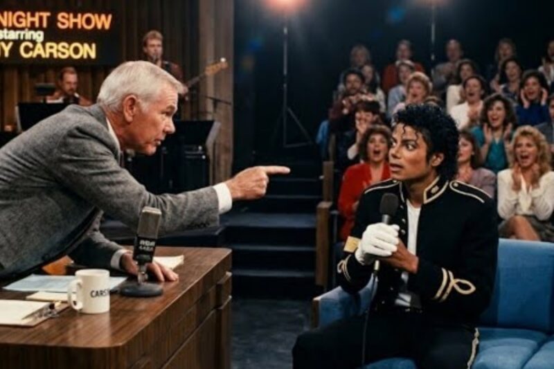 Johnny Carson Challenged Michael Jackson to Sing Without Music— 30 Seconds Later, Nobody Could Speak 