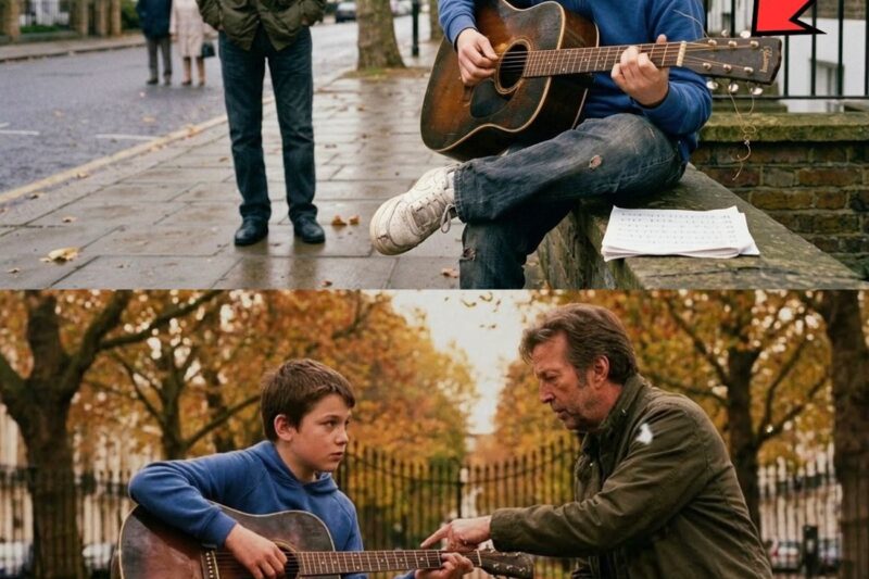 Eric Clapton Suddenly Heard His Own Famous Song from Half a City Block — The Boy Had No Idea At All. A