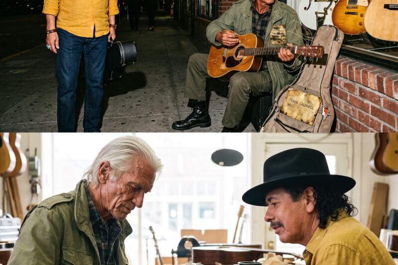 A Homeless Veteran Was Playing “Samba Pa Ti” on a Broken Guitar — Carlos Santana Heard Everything