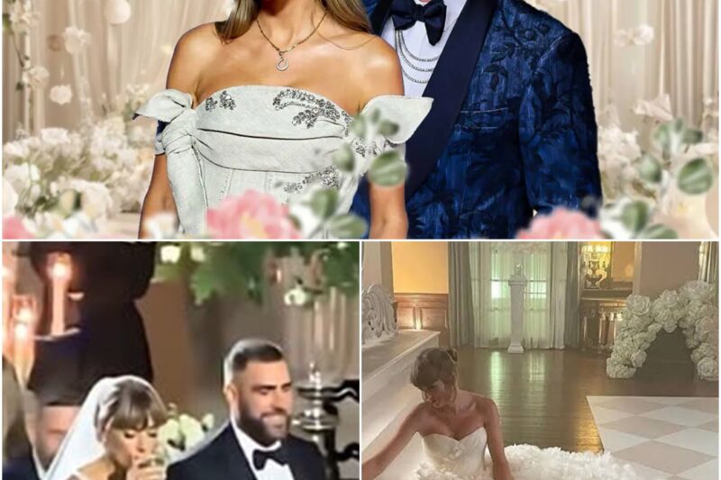 Taylor Swift’s Wedding Dress Details Allegedly Exposed for Travis Kelce Ceremony Leaving Fans Shocked as Hidden Design Choices Spark Wild Speculation About Secret Wedding Plans and Security Leaks Report Surfaces