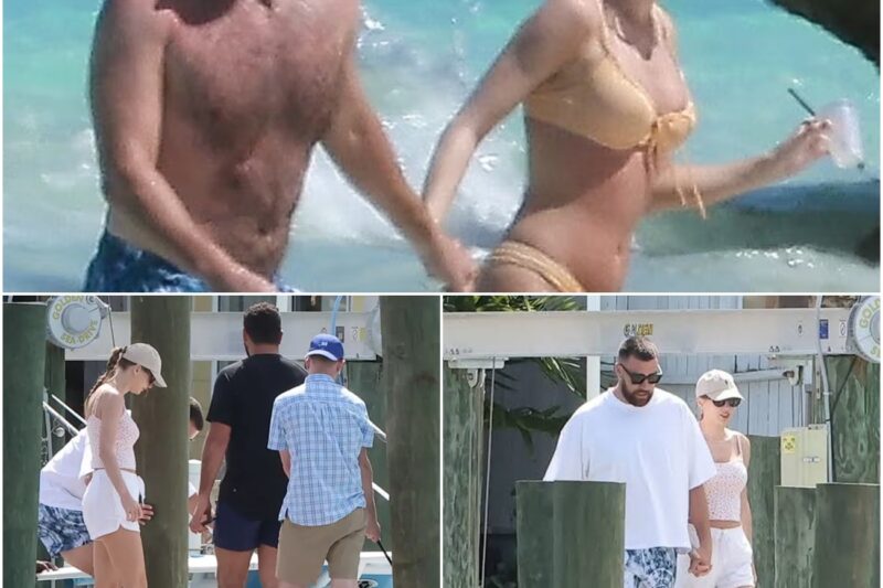 Taylor Swift and Travis Kelce’s Beach Photos Have Fans Thinking They’re on Honeymoon… SEE 8 PHOTOS