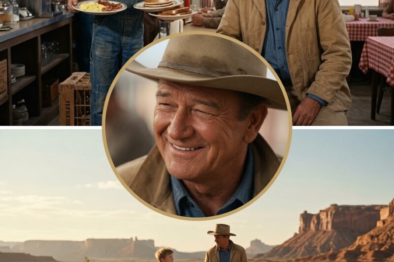 John Wayne Found A Boy Saving $19 For His Father’s Headstone In 1956 — Then He Bought The Stone