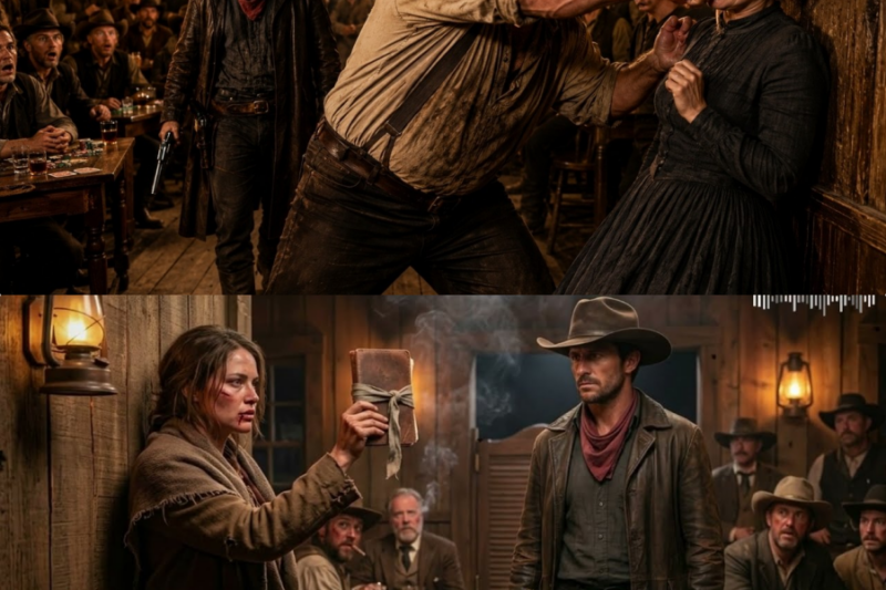 “Please Help Me,” She Begged — The Nameless Cowboy Answered When Forty Men Stayed Silent