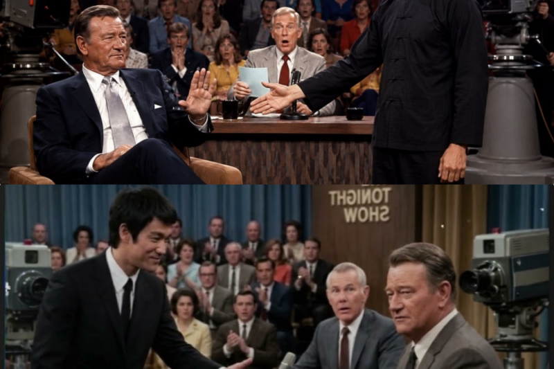 John Wayne Refused Bruce Lee’s Handshake Live on TV — What Happened Minutes Later Shocked Hollywood