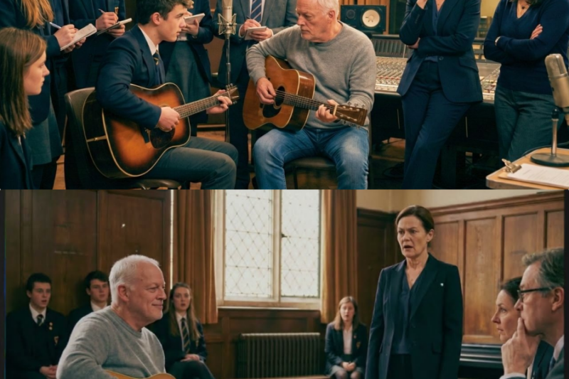 David Gilmour auditioned in disguise—then heard “show us what you can do!”