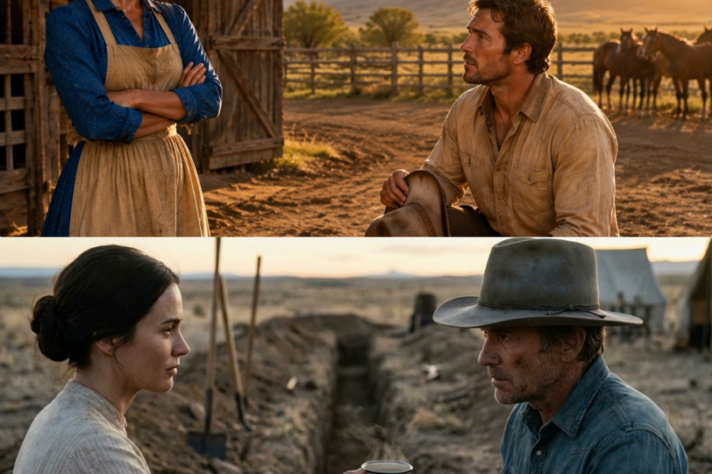 “I Only Ask for a Place in the Barn”, He Said — Then He Saved Her Ranch and Won Her Heart