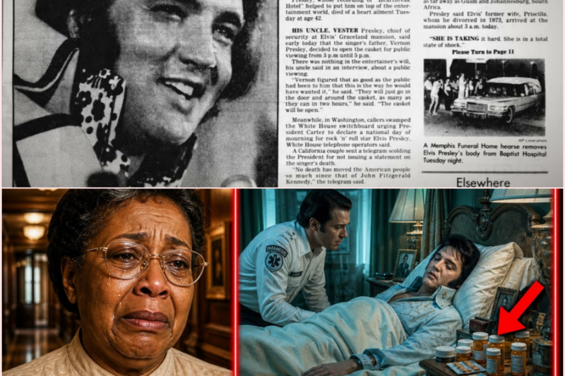 Elvis Presley’s Housekeeper Reveals Secrets About His Final Days 