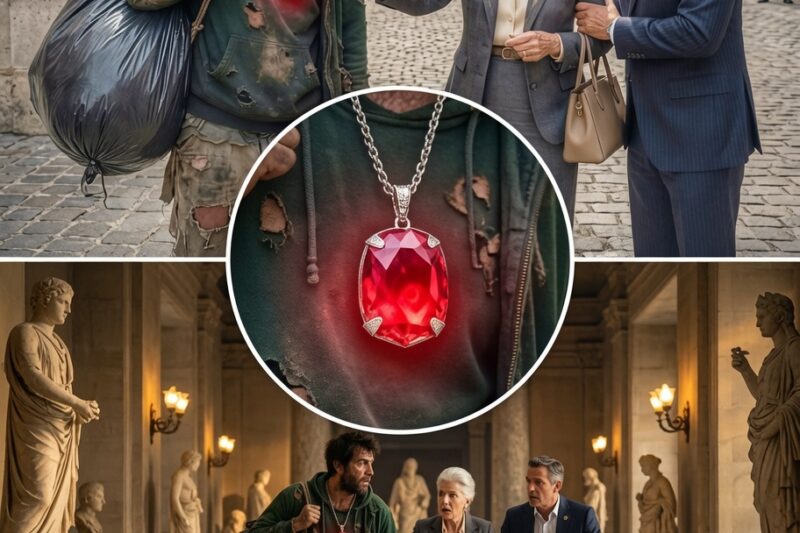 “THAT PENDANT IS MY SON’S!” – Cried the Billionaire… What Happened Next Left Everyone Speechless