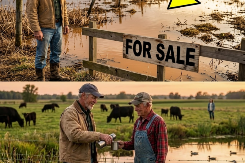 He Bought a Flooded 70-Acre Field… What Happened 2 Years Later Shocked the Entire County