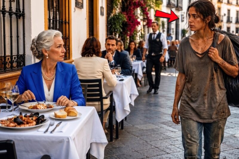 “Can I Eat Your Leftovers?” — a Homeless Girl Asked a Billionaire… and Everything Changed