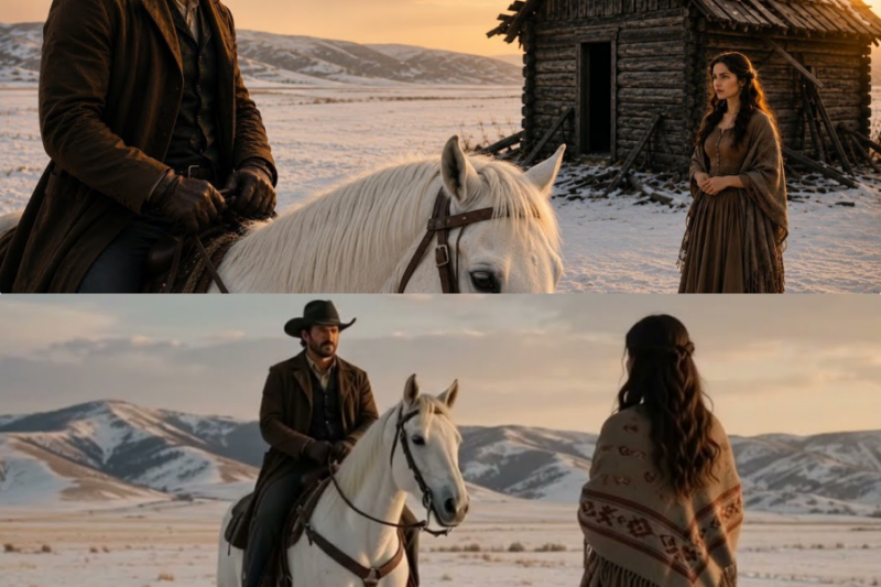 A Rich Cowboy Found A Lonely Woman In The Snowy Mountains—His One Decision Changed Her Life Forever”