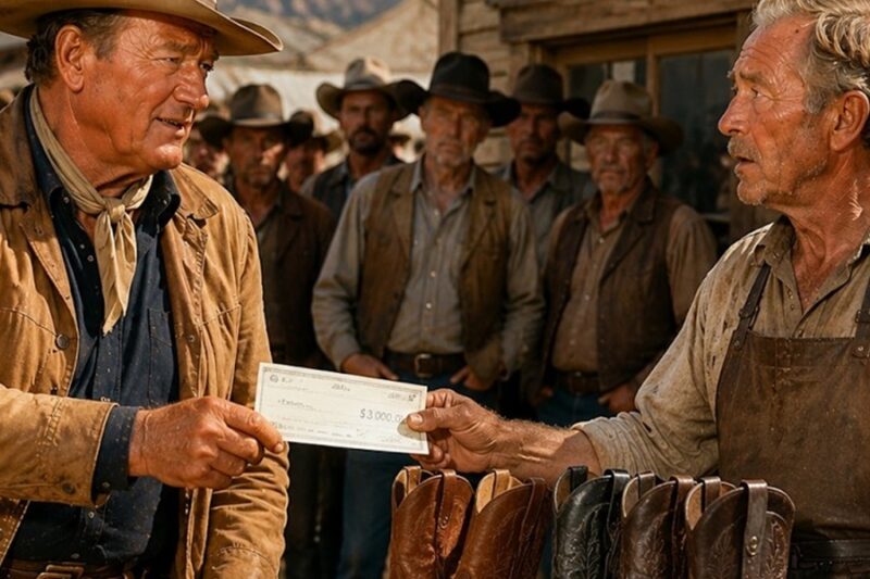 John Wayne Saw A Boot Maker Lose His Shop In Wyoming 1960 — Then He Placed A $3,000 Order D
