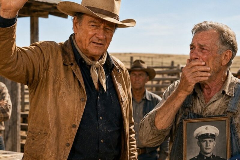 John Wayne Saw A Gold Star Father Lose His Ranch In Kansas 1957 — Then He Raised His Hand D
